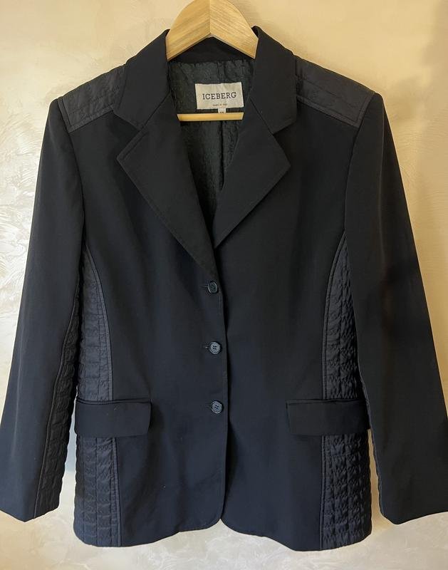 Женский Iceberg Пиджак Чёрный 40 / L / 48