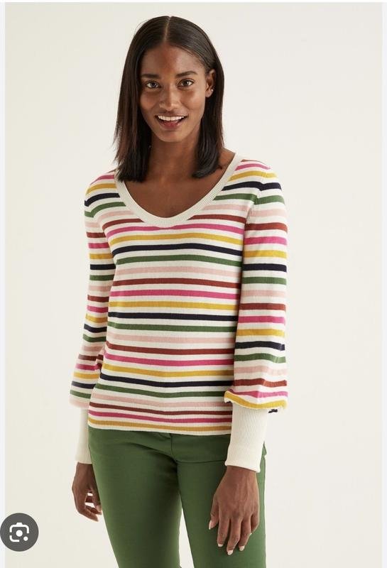 Femme Boden Pull Blanc Laine M