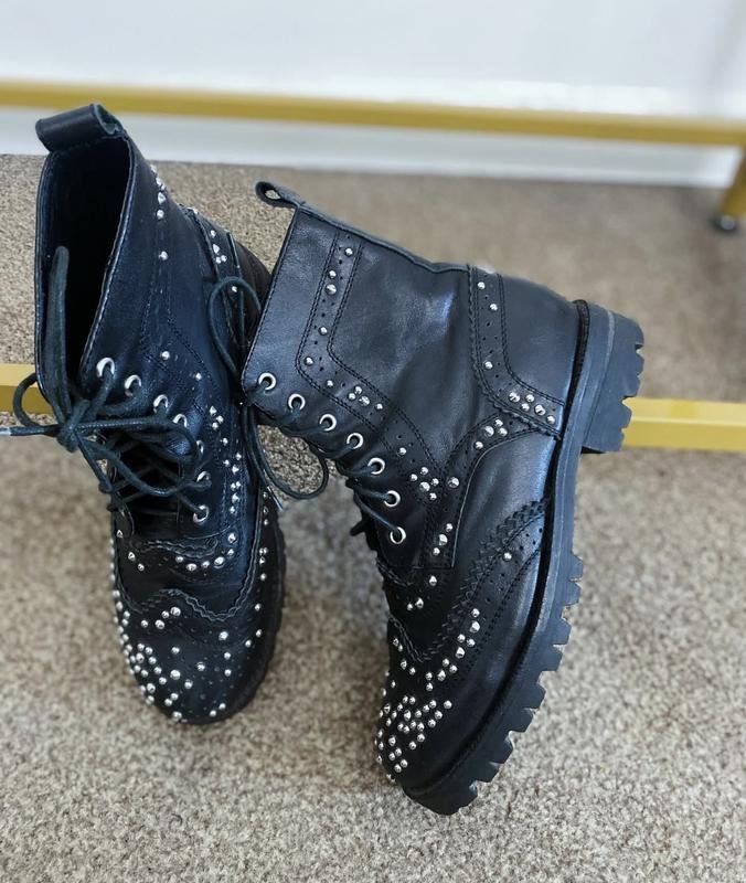 Женские Yohji Yamamoto Ботинки Чёрный 37.5