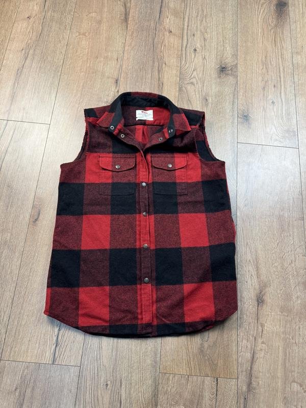 Женская Fjällräven Жилетка Чёрный Шерсть 36 / S /