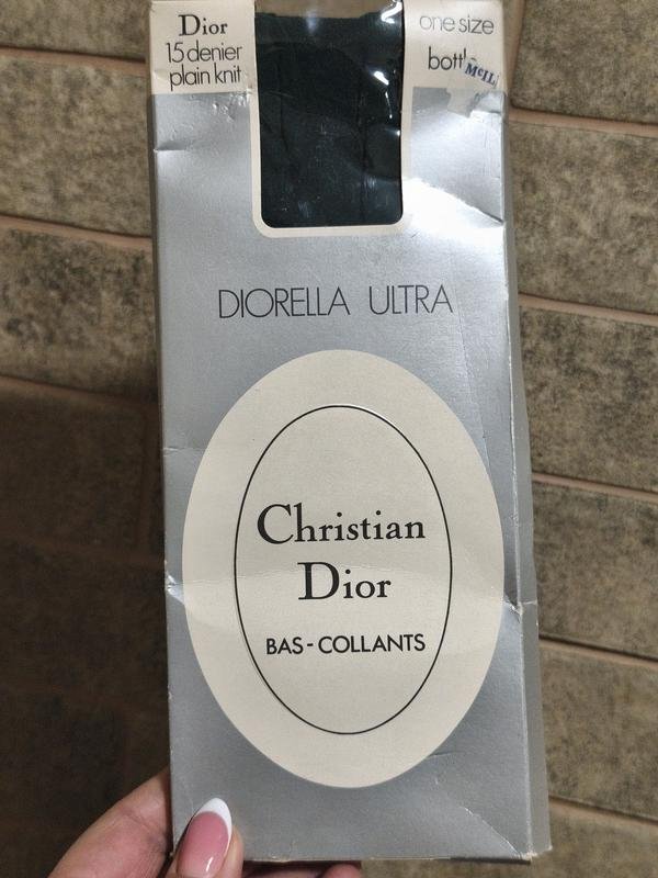 Women Christian Dior Tights Green 1