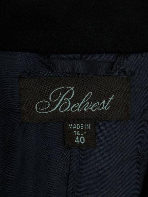 Женский Belvest Пиджак Чёрный Кашемир 40
