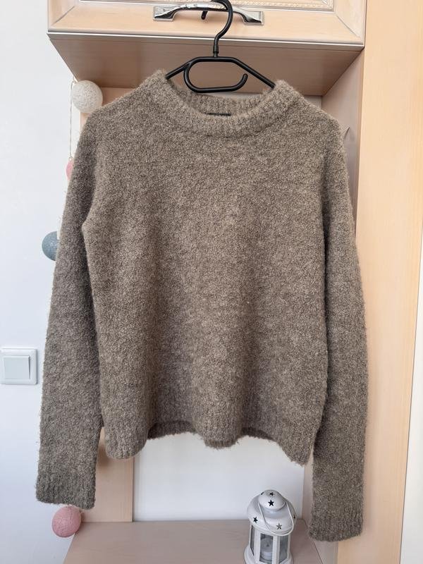 Damen DRYKORN Pullover Braun Alpaka 34 / XS / 42