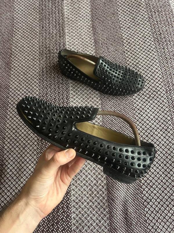 Herren Christian Louboutin Absätze Schwarz 42