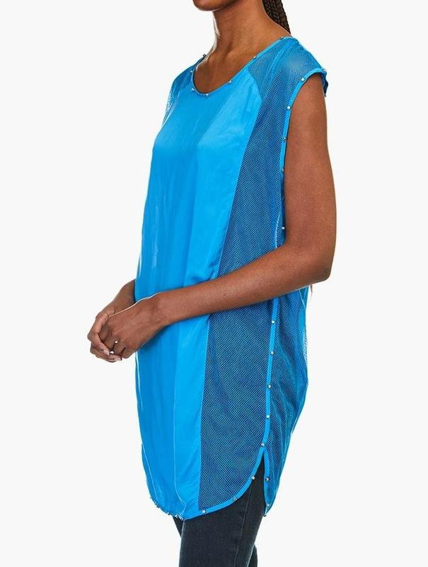 Женский Calzedonia Платье Тёмно-синий Вискоза 36