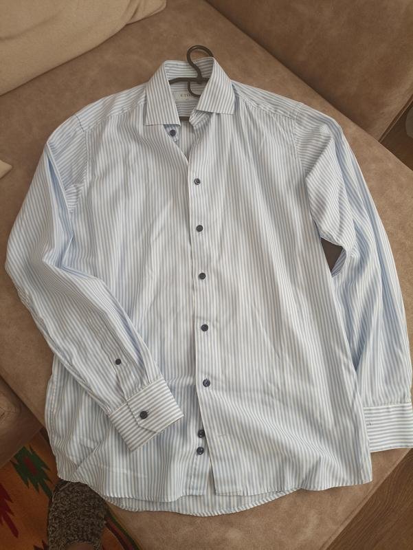 Женская Eton Рубашка Белая Хлопок 36 / S / 44