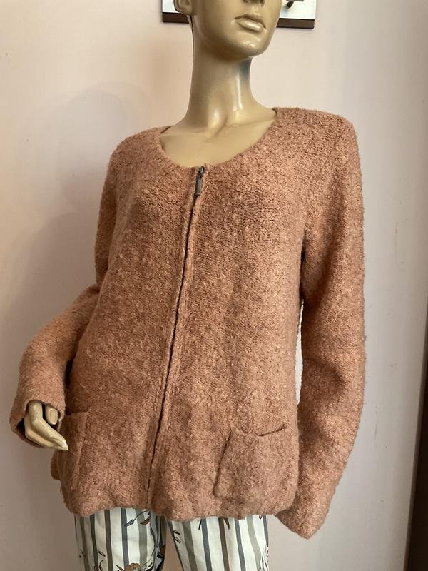 Women Etam Sweater Peach Knit 42 / XL / 50