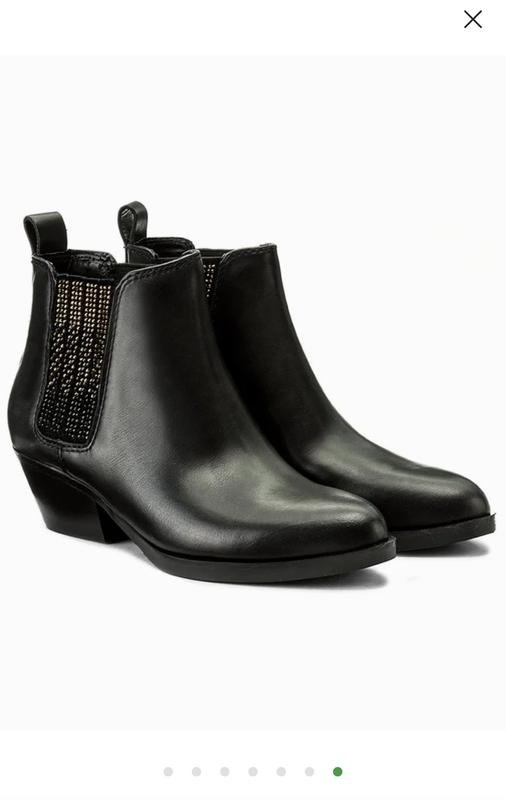 Женские GUESS Ботильоны Челси Чёрный Кожа 39