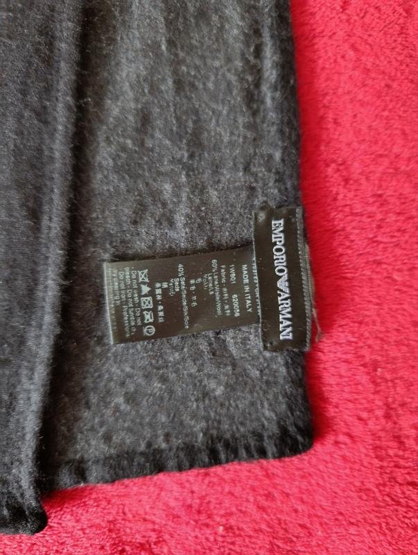 Унисекс Armani Exchange Шарф Серый Шерсть