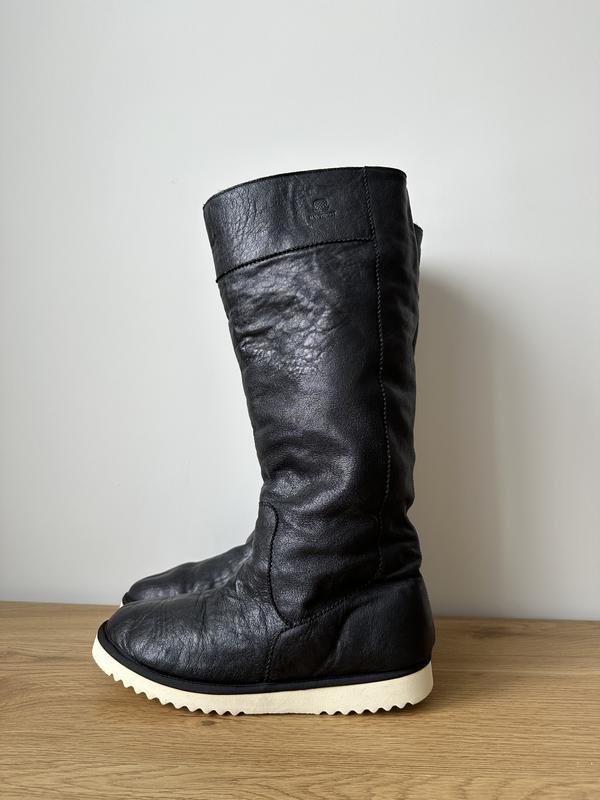 Damen Navyboot Uggs Schwarz Leder 41