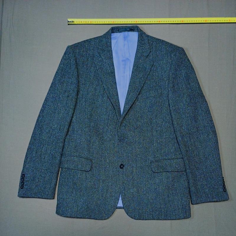 Homme Paul Costelloe Blazer Gris Laine 36 / S / 44