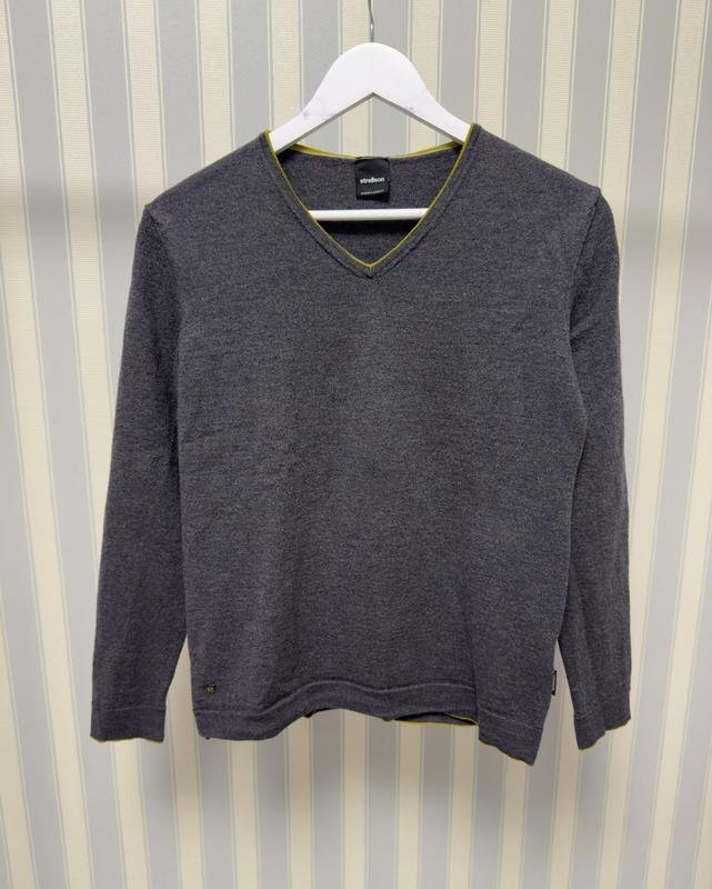 Donna Strellson Maglione Senape Lana 36 / S / 44