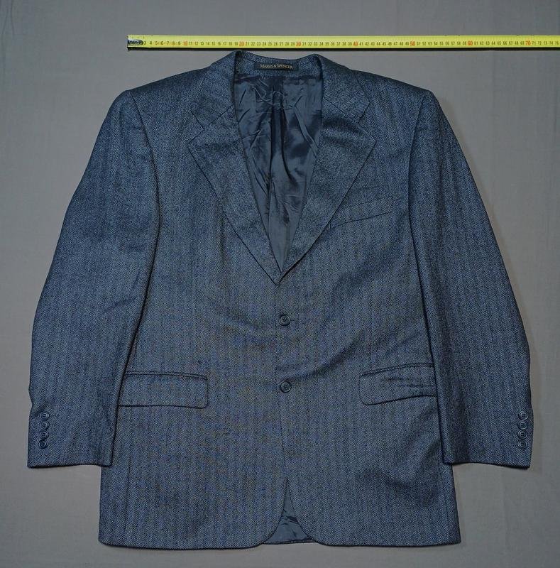 Homme St Michael Blazer Blanc Laine 40 /L / 48