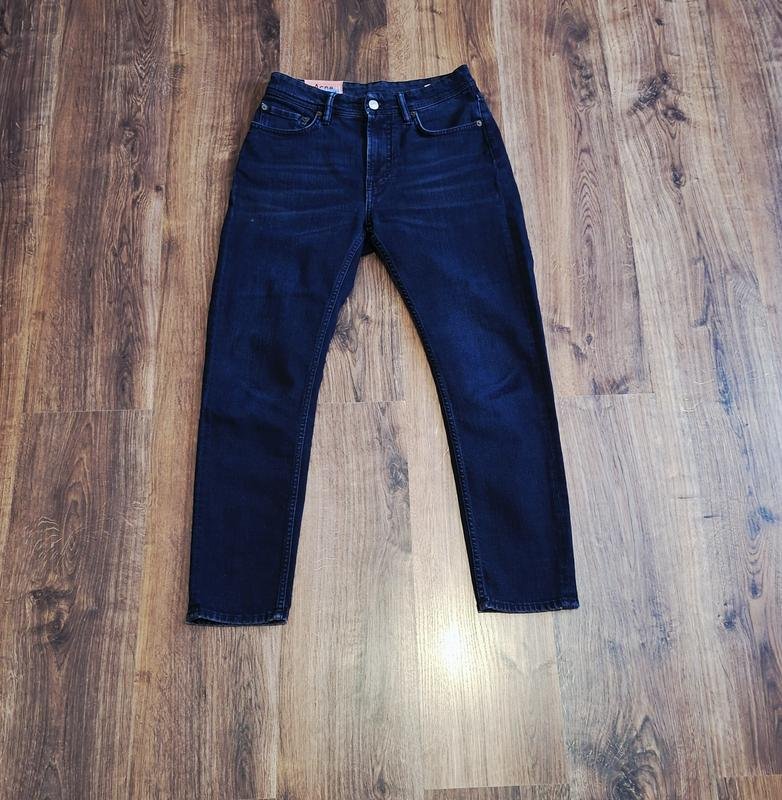 Uomo Acne Studios Jeans Blu Navy Denim 30 / S / 44