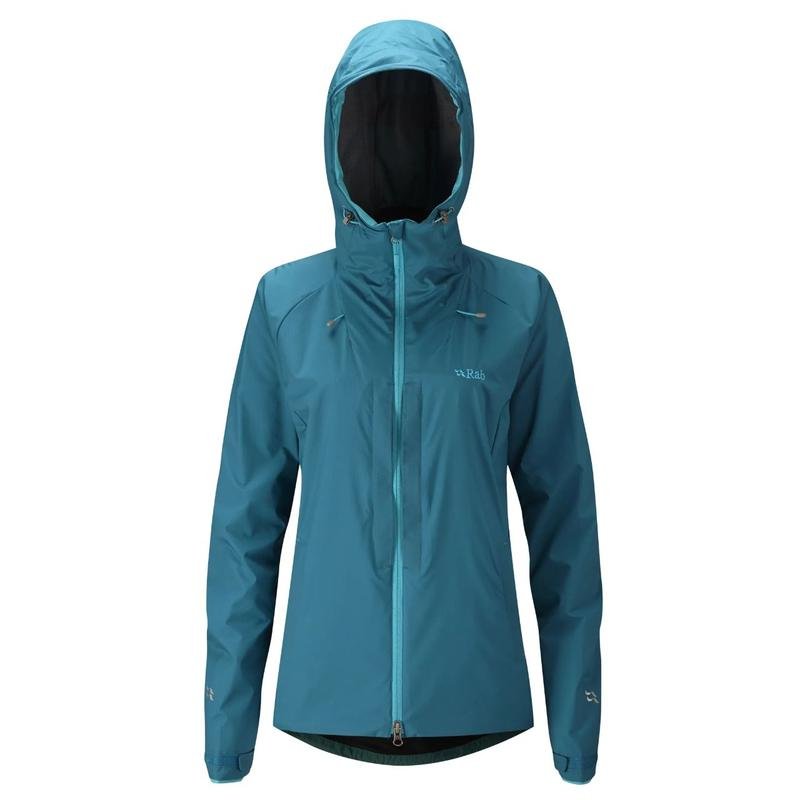 Damen RAB Jacke Türkis Nylon 40 / L / 48