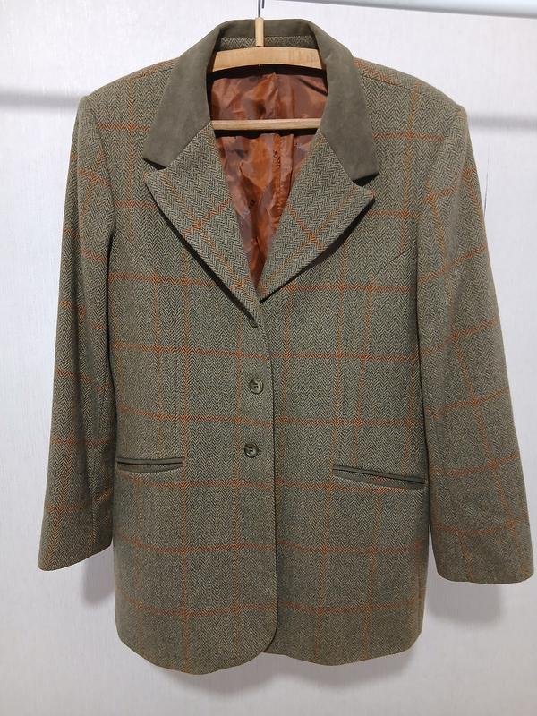 Женский Toggi Heritage Пиджак Хаки Шерсть 42 / XL