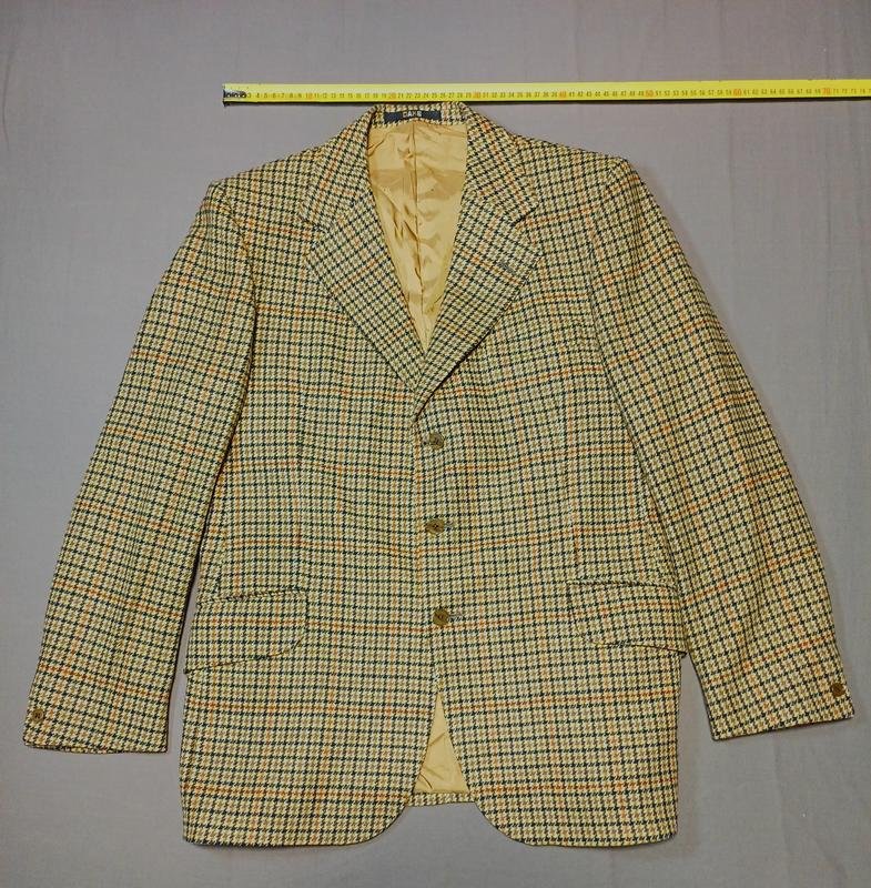 Homme DAKS Blazer Gris Laine 38 / M / 46