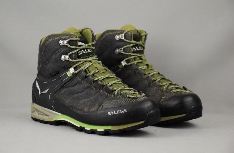 Женские Salewa Ботинки Серый Кожа 40.5