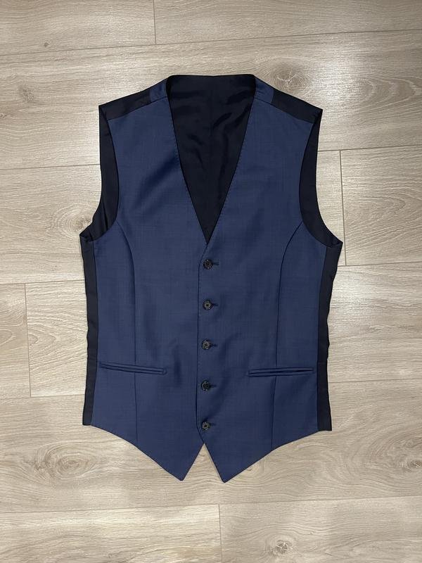 Men Hugo Boss Vest Navy 36 / S / 44