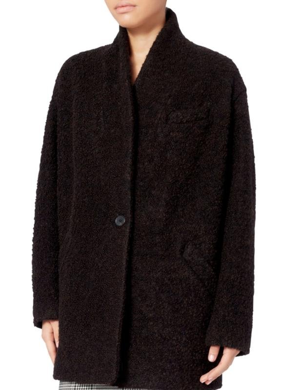 Women IRO Jacket Purple Angora 40