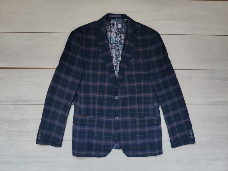 Men Ben Sherman Blazer Navy Viscose 38 / M / 46
