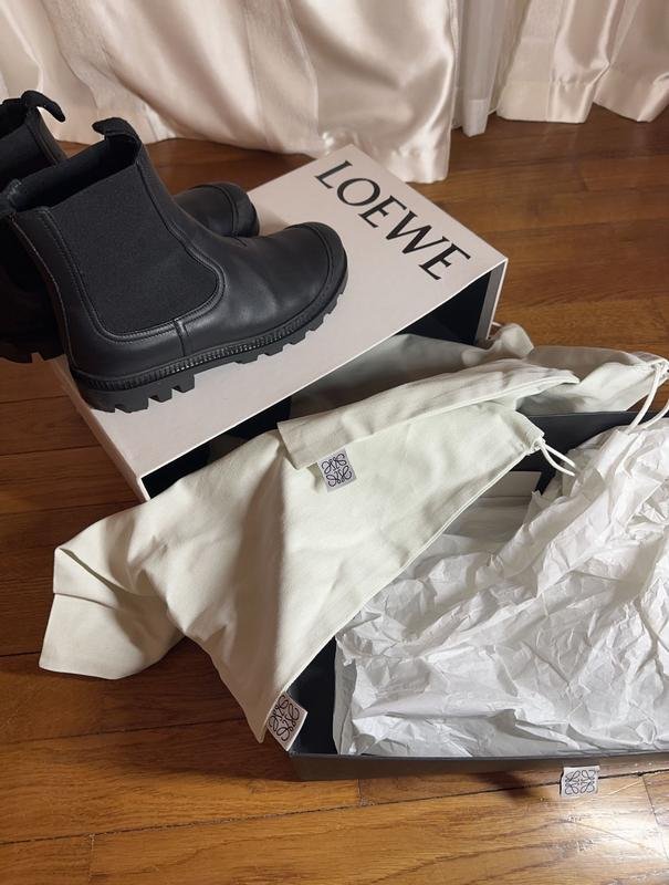 Женские Loewe Чоботи Чёрный 38