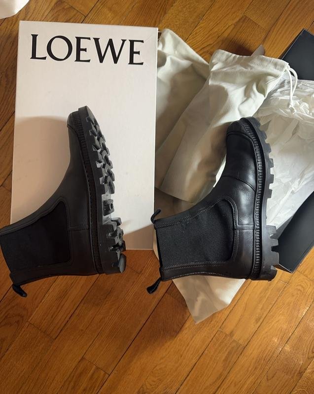 Женские Loewe Чоботи Чёрный 38