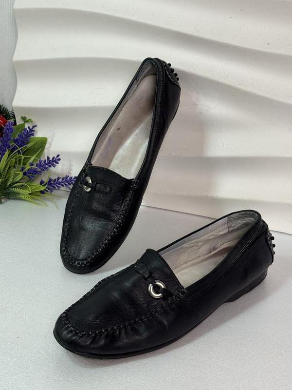 Herren Sioux Slipper Schwarz Leder 43