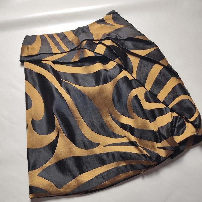 Женская Sportmax Юбка Разноцветный Лен 38 / M / 46