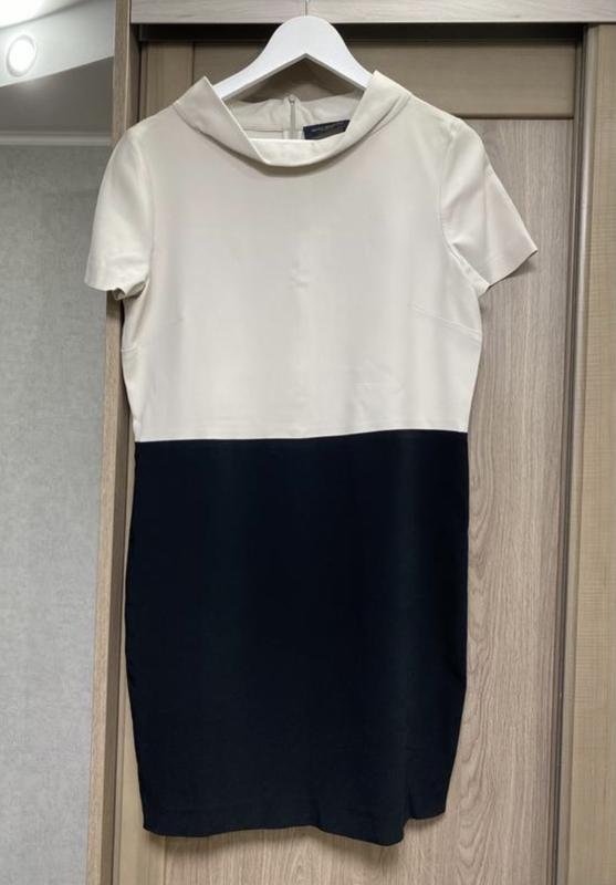 Женское Piazza Sempione Платье Чёрный Вискоза 38 /