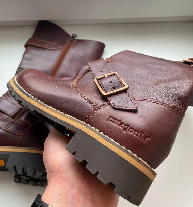 Women Patagonia Boots Brown Leather 36