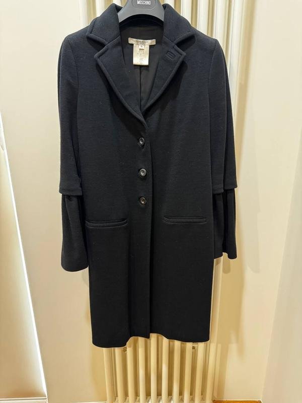 Женское Givenchy Пальто Чёрное Шерсть 36