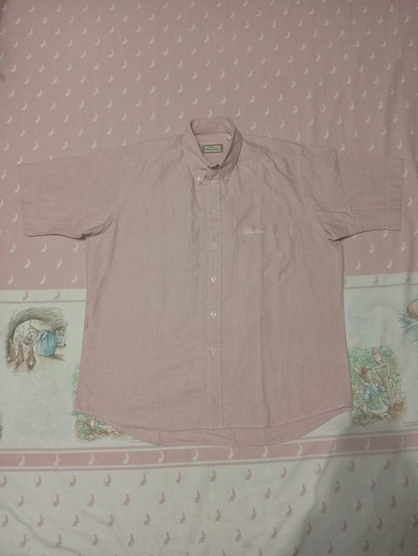 Herren Burberry Hemd Rosa Baumwolle 40 /L / 48