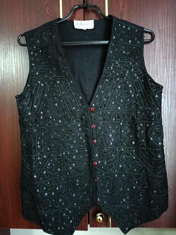 Damen D. Daniel Weste Schwarz Wolle 38 / M / 46