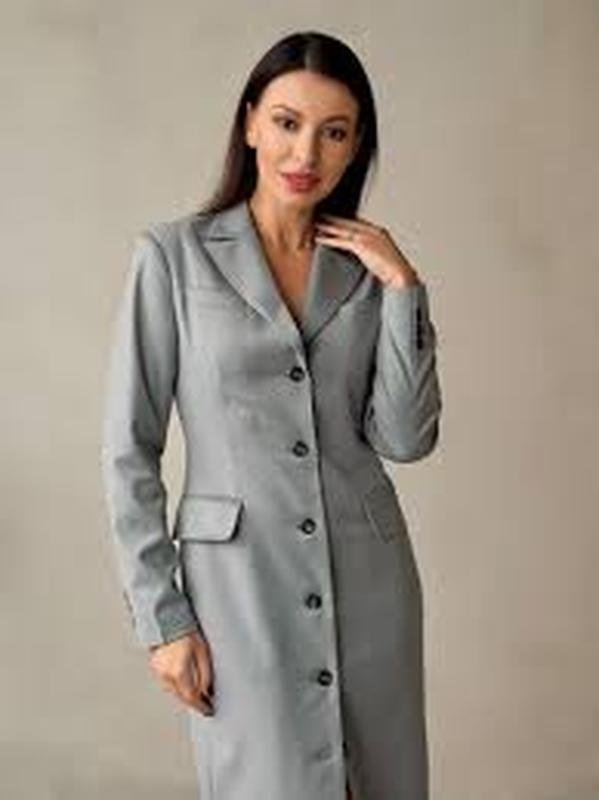 Women Etam Blazer Grey Polyester 38 / M / 46