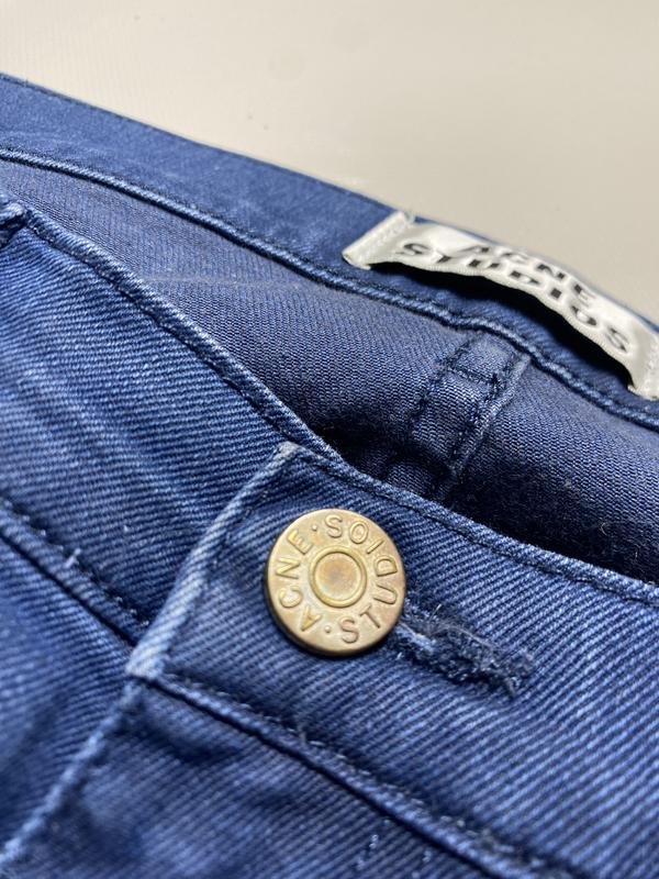 Uomo Acne Studios Jeans Blu Navy Denim 34 / L / 50