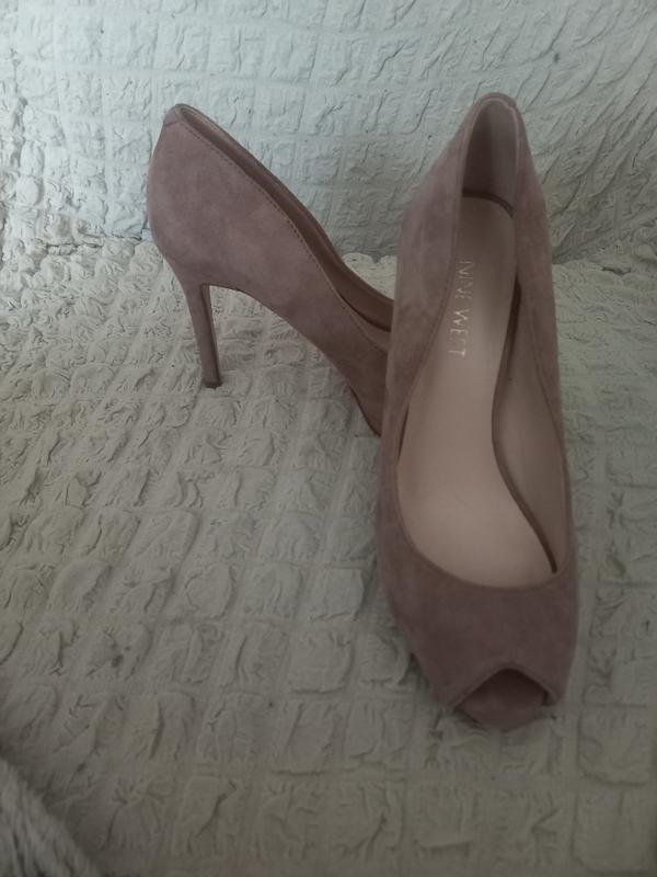 Femme Nine West Talons Beige Suède 36