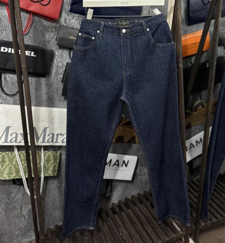 Homme Fendi Jeans Bleu Coton 32