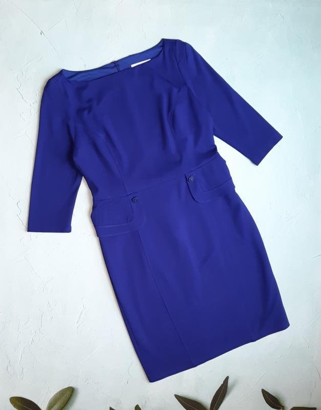 Women Joseph Ribkoff Dress Navy 40 / L / 48