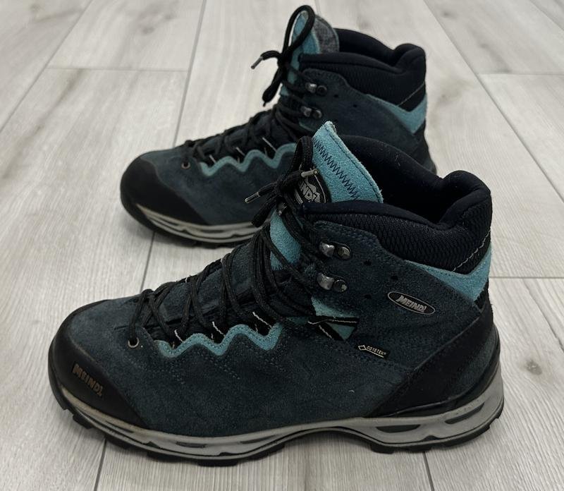 Женские Meindl Ботинки Синий Замша 40