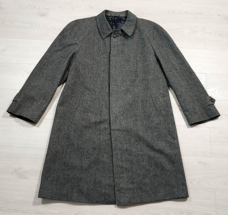 Men Corneliani Coat Grey Wool 40 /L / 48