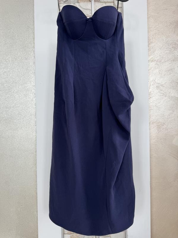 Women Jil Sander Dress Navy Viscose 34