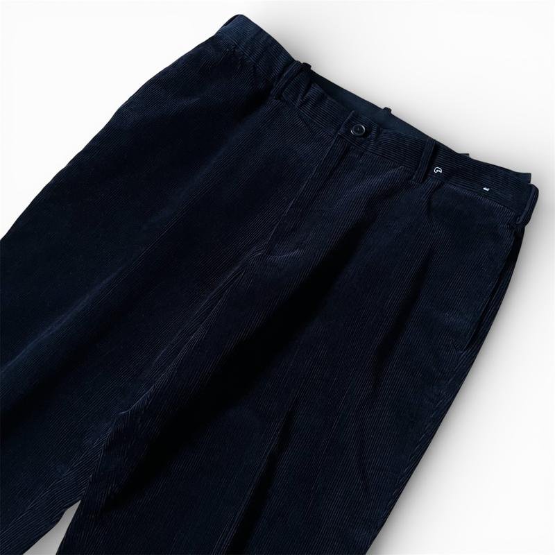 Men Uniqlo Trousers Black Cotton 33 / L / 48