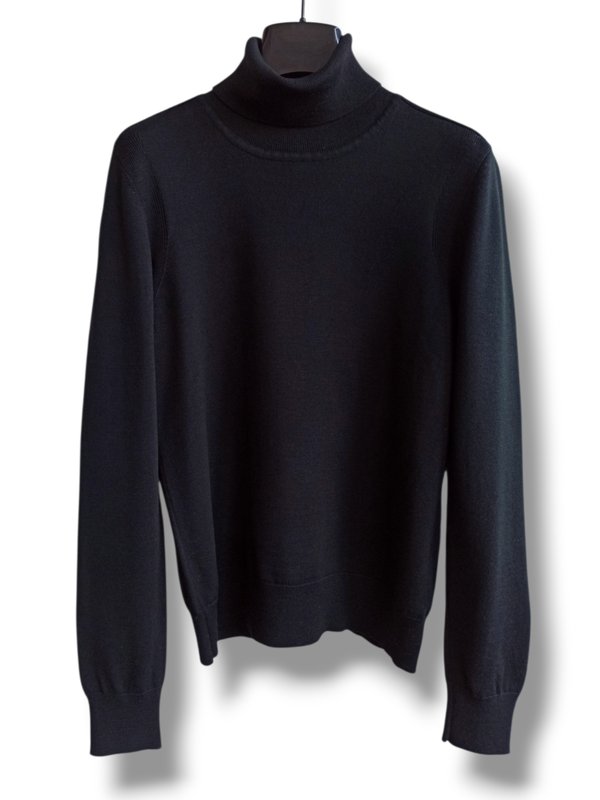 Women Claudie Pierlot Turtleneck Black Wool 36 / S