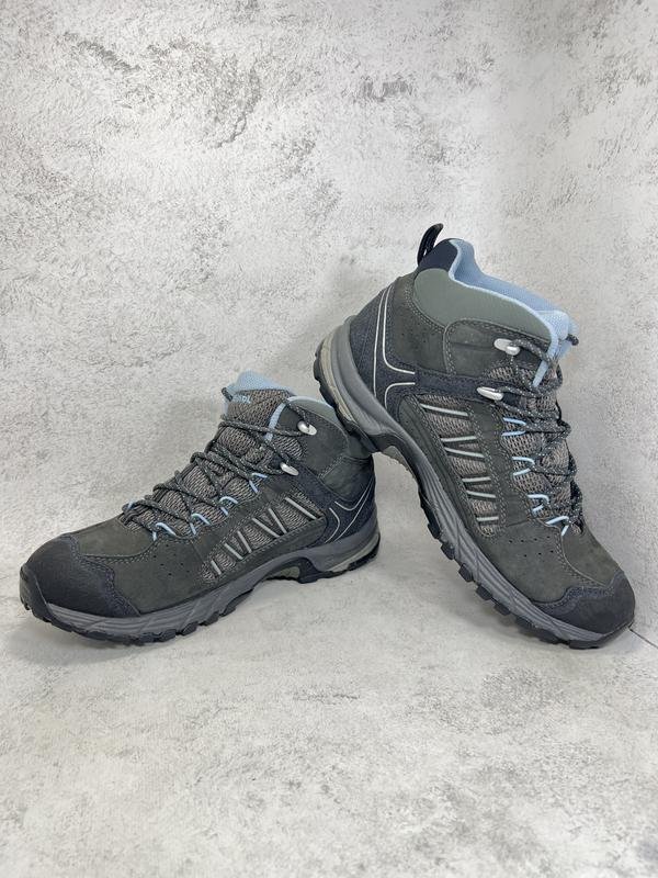 Женские Meindl Ботинки Серый Кожа 41.5