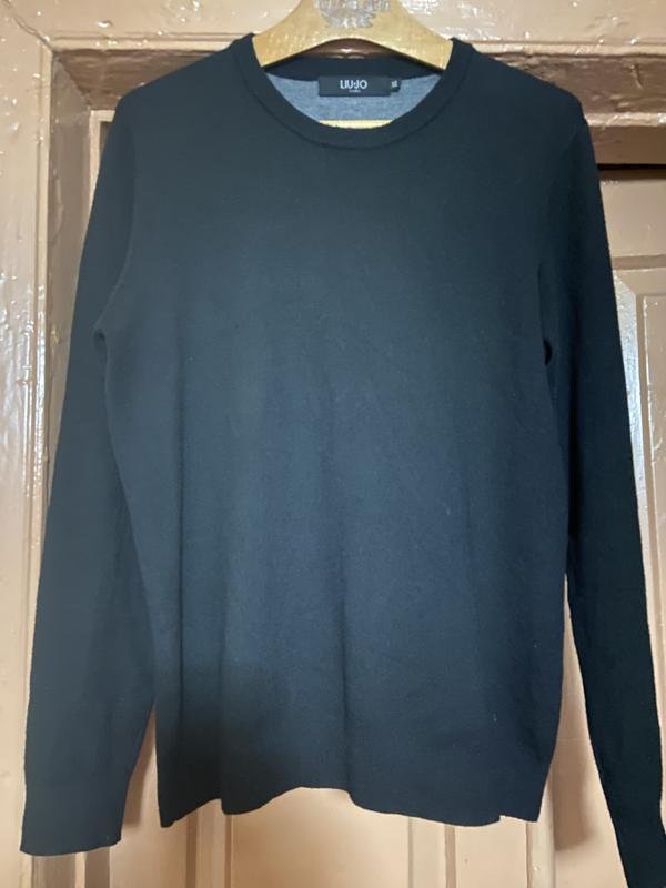 Men Liu Jo Sweater Black Knit 42 / XL / 50