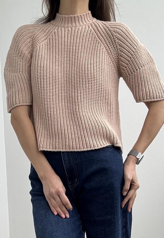 Женский Sportmax Джемпер Нюдовый Хлопок 34 / XS /