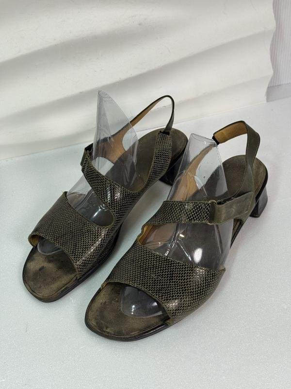 Femme Talons Khaki Cuir 42