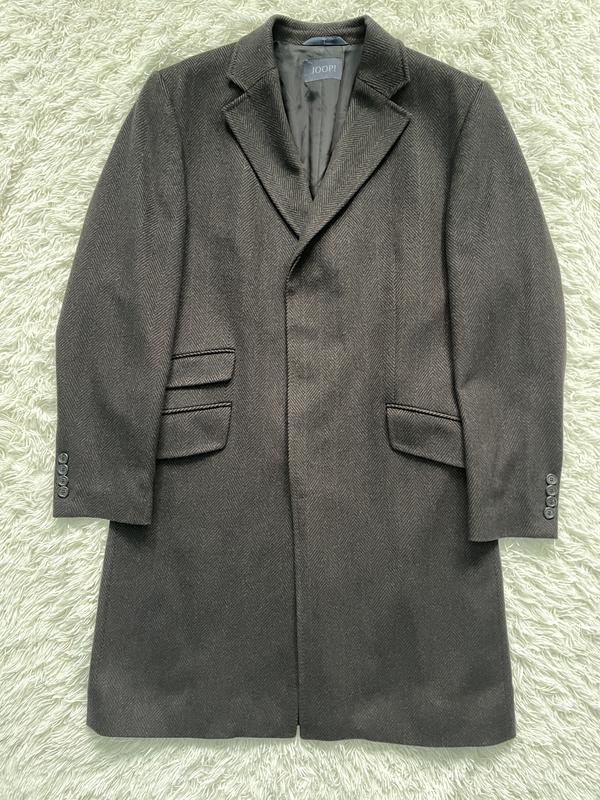 Homme JOOP! Manteau Noir Coton 44 / XXL / 52