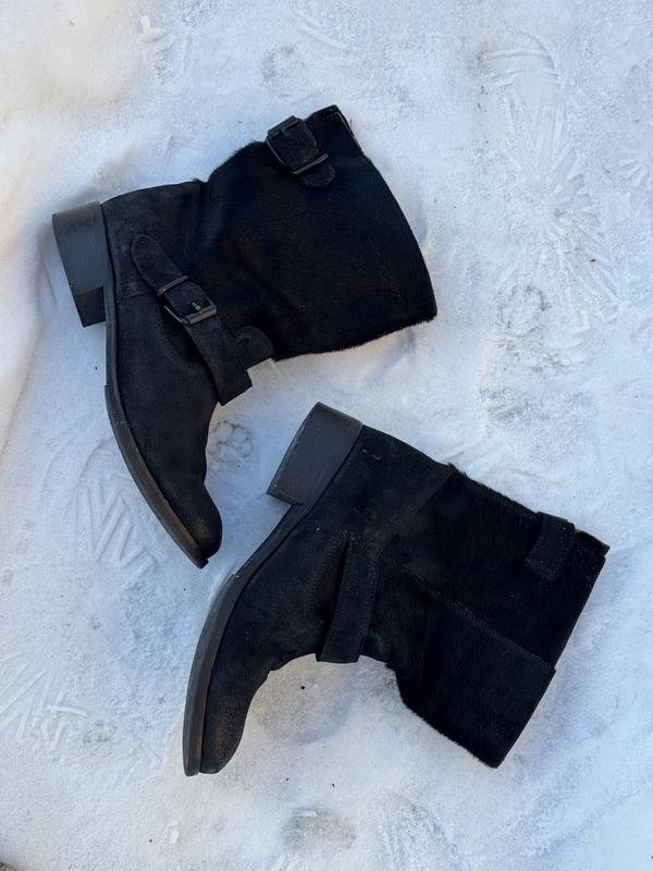 Donna MAX Stivali Nero Nabuk 41